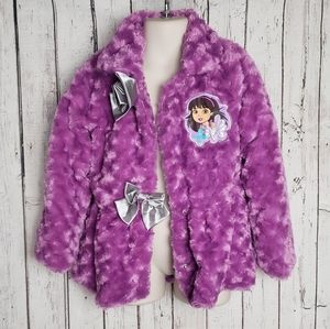 Nickelodeon Faux Fur Coat Kids 5t